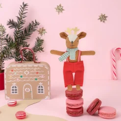 Reindeer Mini Doll & Suitcase