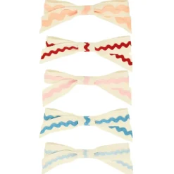 Ric Rac Bow Hair Clips
