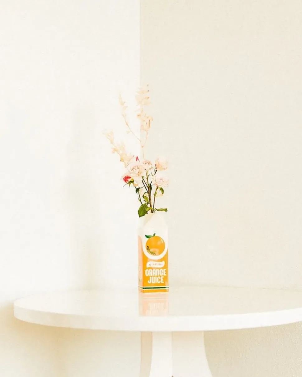 Rise and Shine Orange Vase - Orange Juice