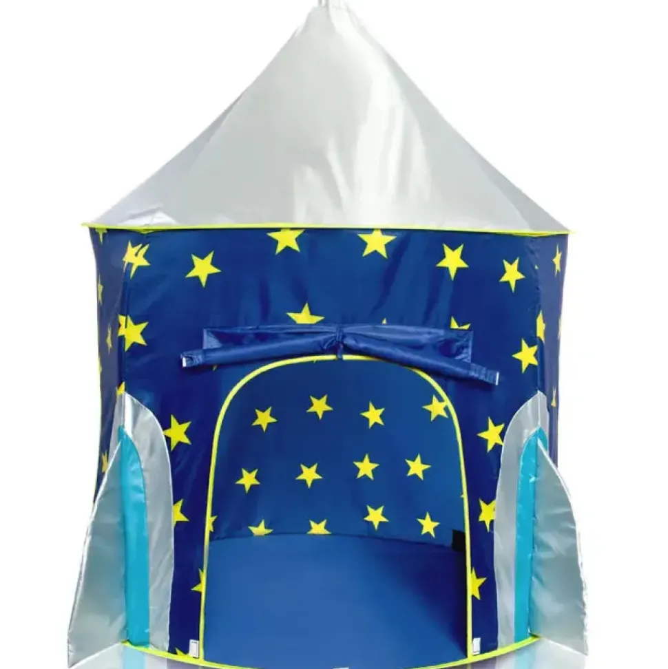 Rocketship Pop Up Tent - Indoor or Outdoor Playhouse