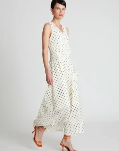 Romantic Polka Dot Dress