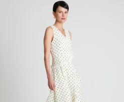 Romantic Polka Dot Dress