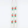 Rose Taper Candles (x2)