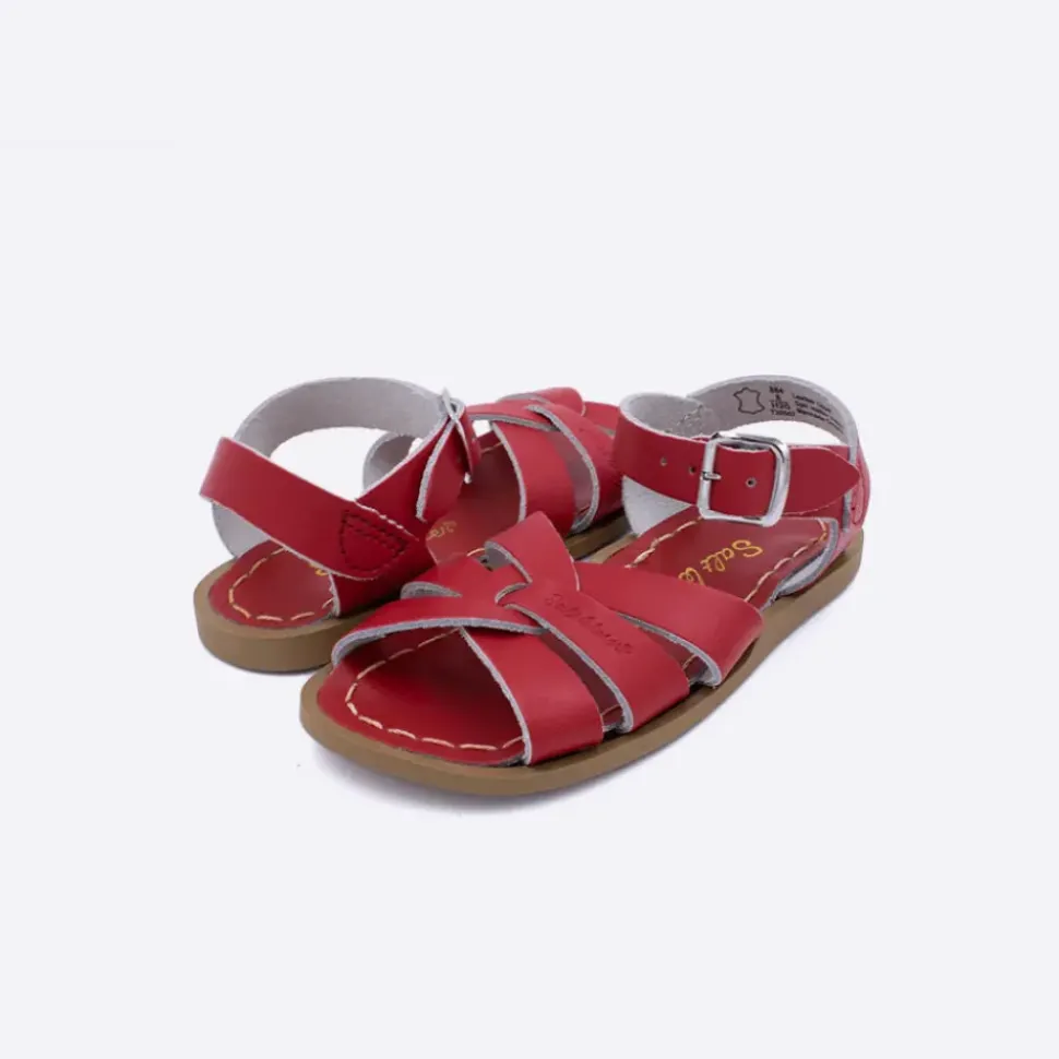 Salt Water Sandals - Red