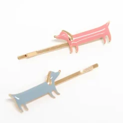 Sausage Dog Hair Slides