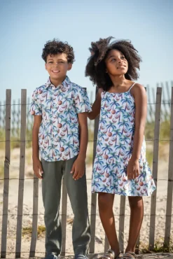 Scarlett Dress - Coconut Palms