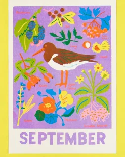 September Forage Print