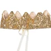 Sequin Gold Crown