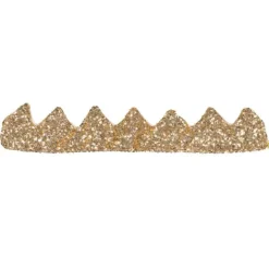 Sequin Gold Crown