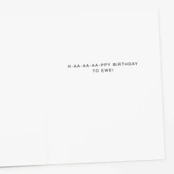 Sheep Birthday Card