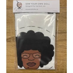 Shirley Chisholm DIY Doll Fabric