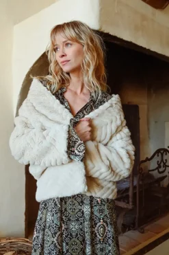 Short Faux Fur Coat