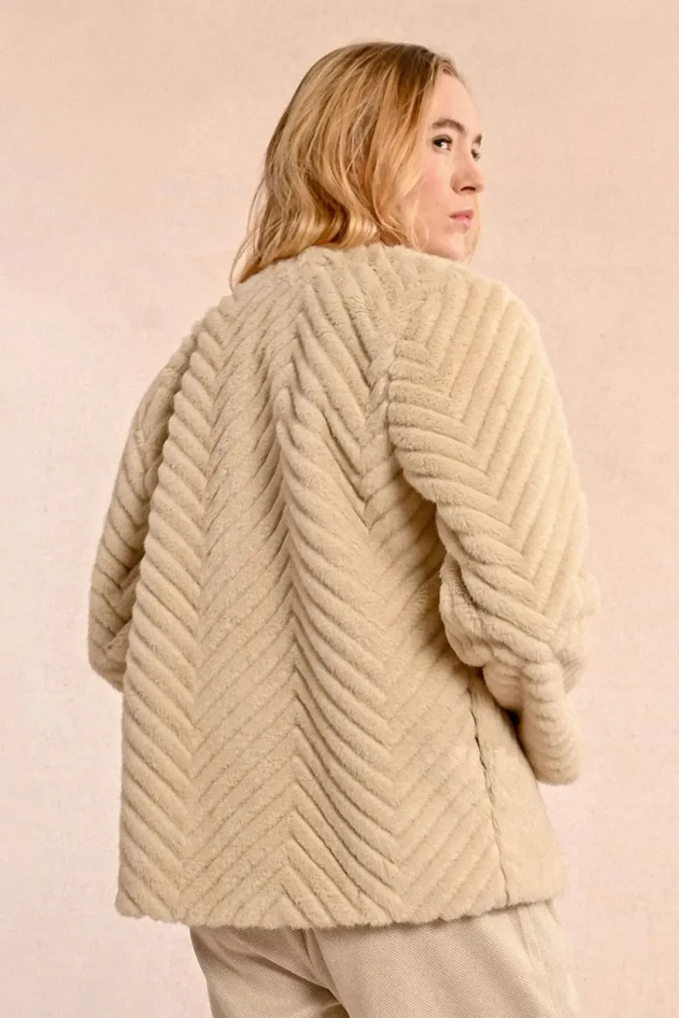Short Faux Fur Coat