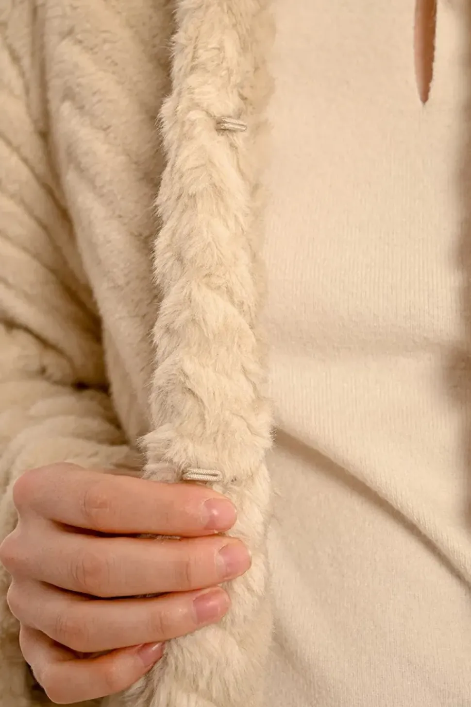Short Faux Fur Coat