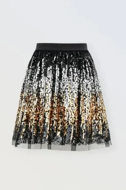 Short Sequin Skirt