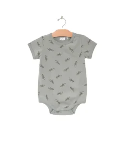 Short Sleeve Bodysuit- Salamander- Pond