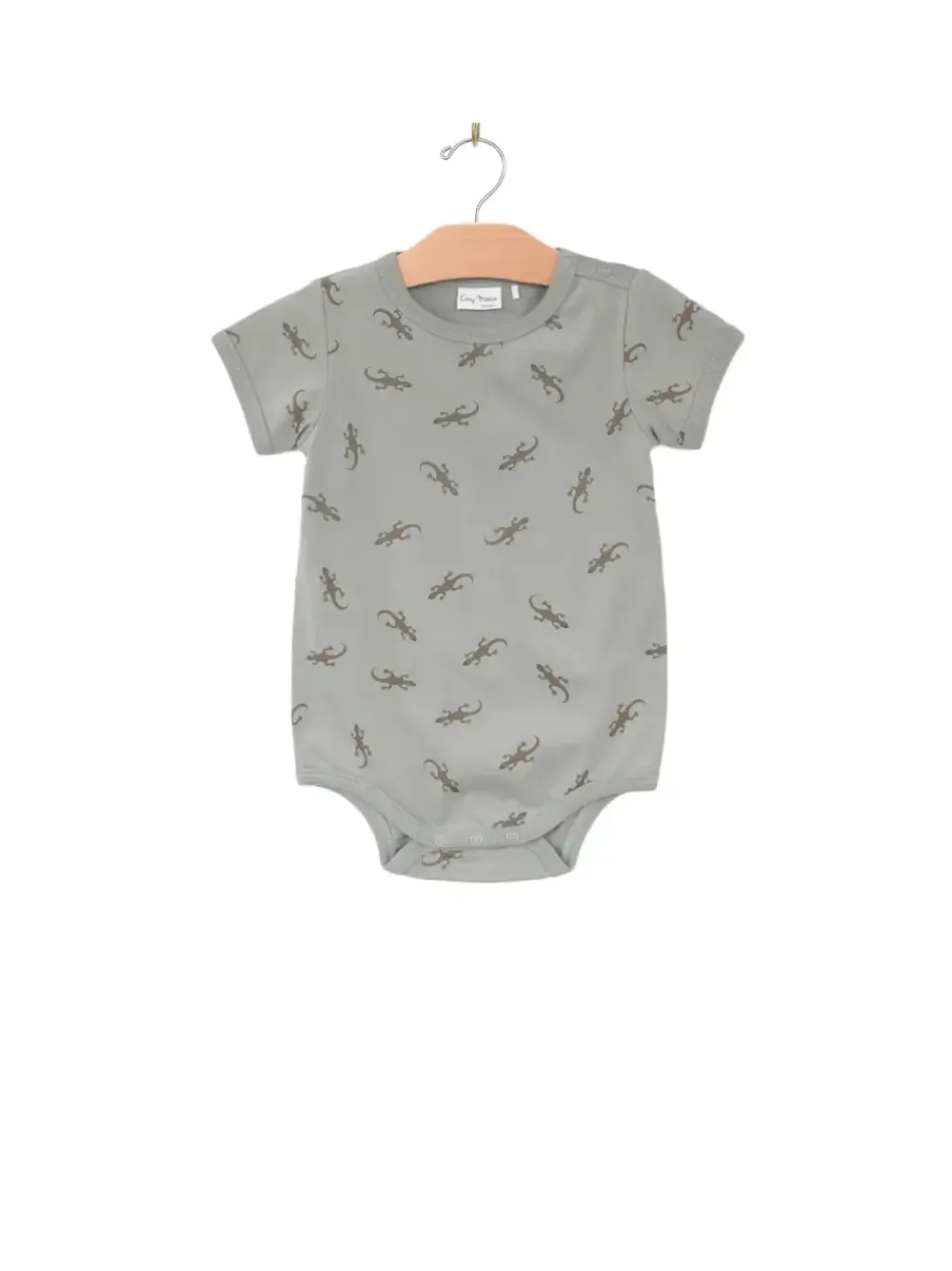 Short Sleeve Bodysuit- Salamander- Pond