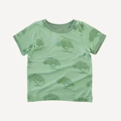 Short Sleeve Ringer Tee - Apple Tree