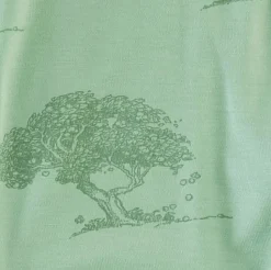Short Sleeve Ringer Tee - Apple Tree