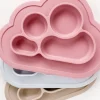 Silicone Cloud Suction Plate - Three Colors