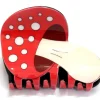 Single Mushroom Hair Claw