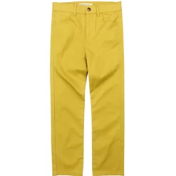 Skinny Twill Pant - Gold