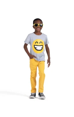 Skinny Twill Pant - Gold