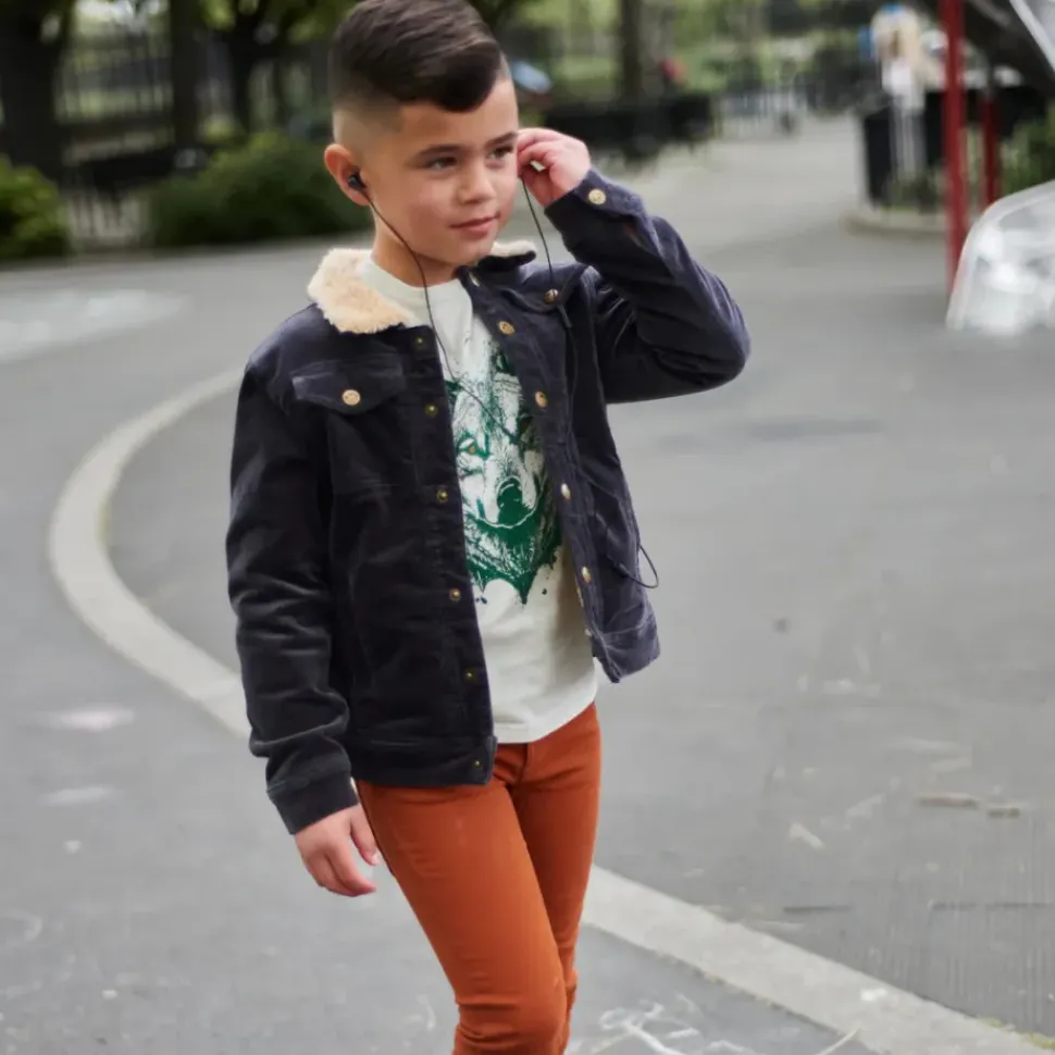 Skinny Twill Pant - Tarracotta