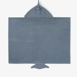 Slate Baby Shark Hooded Bath Wrap