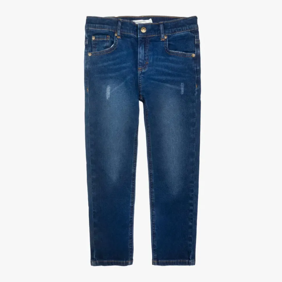 Slim Leg Denim - Medium Wash