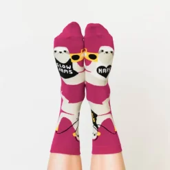 Sloth Life Crew Socks - Women's