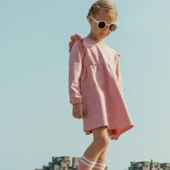 Sneaker Print on Rose Terry Dress