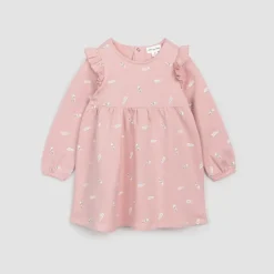Sneaker Print on Rose Terry Dress