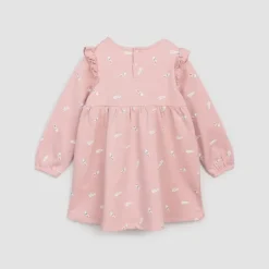 Sneaker Print on Rose Terry Dress