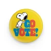 Snoopy Go Vote Button