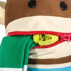 Sock Monkey Laundry Bag