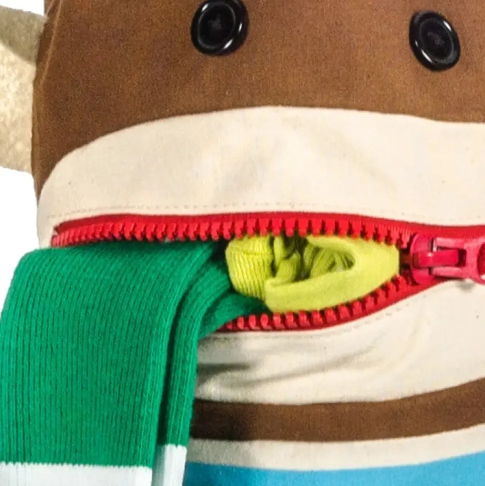Sock Monkey Laundry Bag