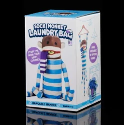 Sock Monkey Laundry Bag