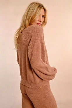 Soft Plush Sweater - Beige
