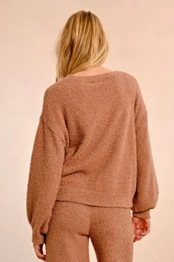 Soft Plush Sweater - Beige