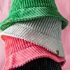 Solid Corduroy Bucket Hat - Several Colors