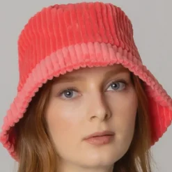 Solid Corduroy Bucket Hat - Several Colors