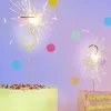 Sparkler Number Candle