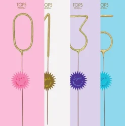 Sparkler Number Candle