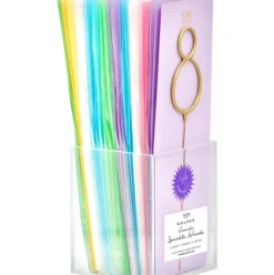 Sparkler Number Candle