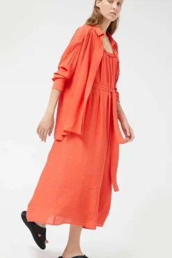 Springtime Dress - Orange