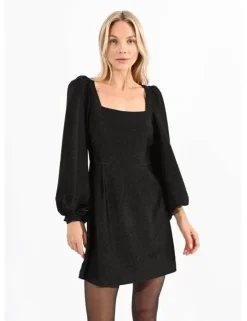 Square Neckline Dress