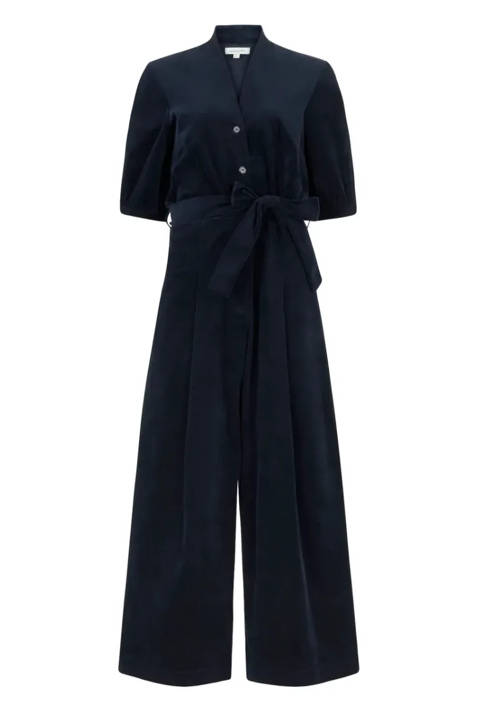 Stella Needlecord Navy Black Jumpsuit