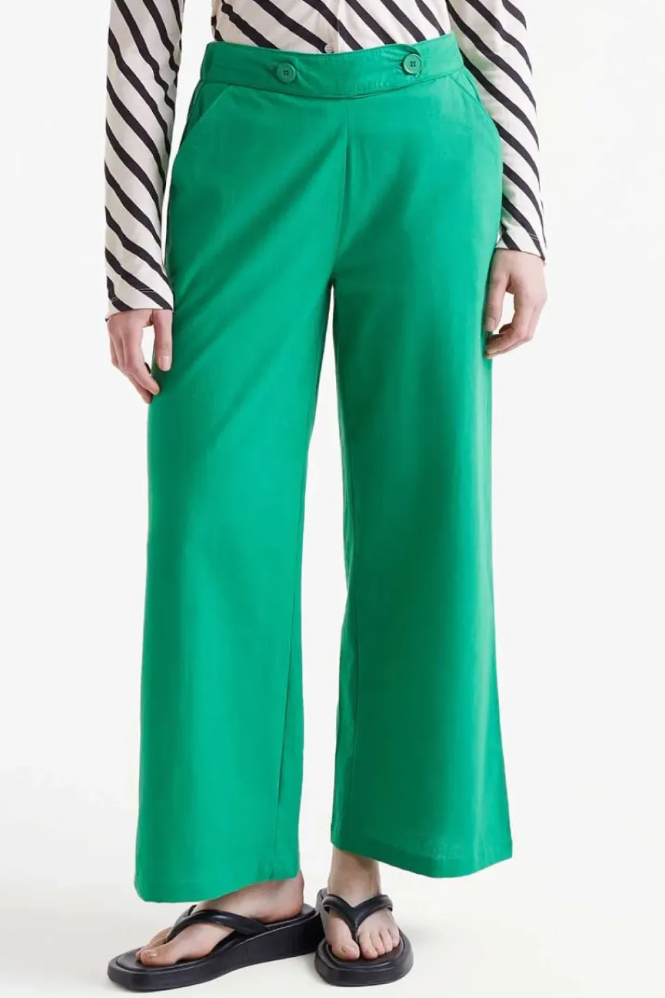 Straight Trouser - Green