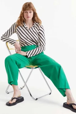 Straight Trouser - Green